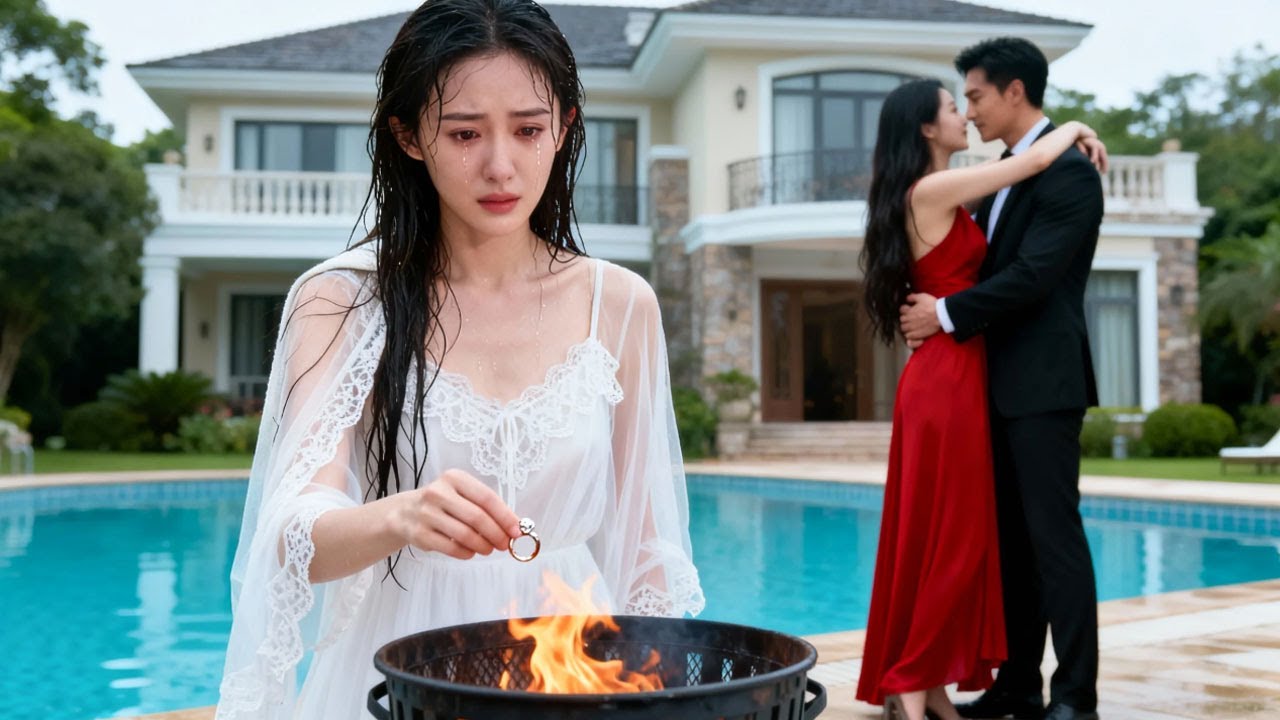 Para proteger su ex,empujó a su esposa embarazada;ella se casó con un millonario y él se arrepiente