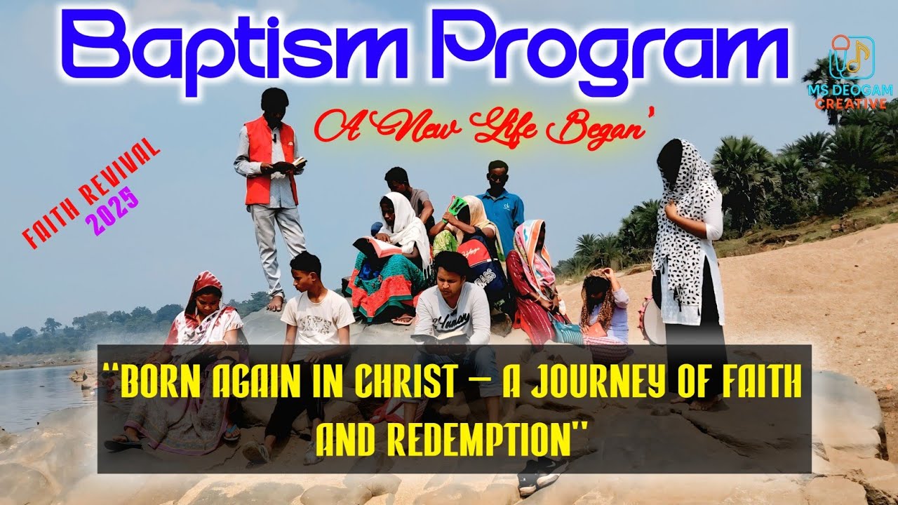 Born Again in Christ | BAPTISMA CEREMONY 2025  || C.H.J Church Presents 