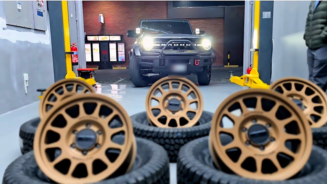 Adding 33inches Tyres on Bronco Outerbanks.