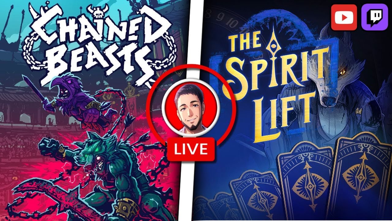 🔴 LIVE - NEW Gladiator style Roguelike then more Spirit Lift