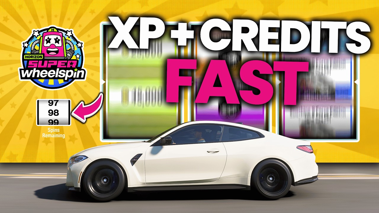 How to Earn XP, Credits & Wheelspins FAST in Forza Horizon 6!!