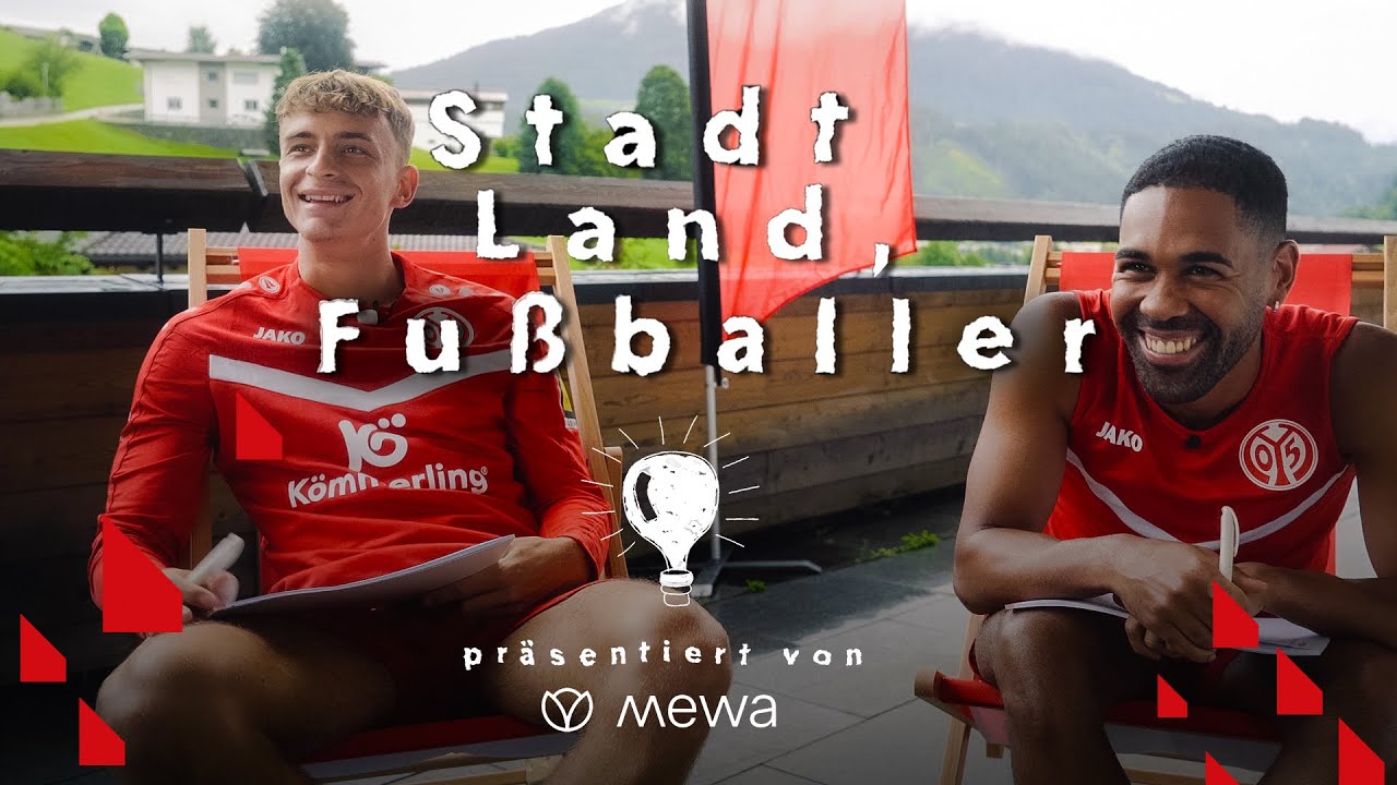 Zählt Holland? 🤔 | Stadt, Land, Fußballer mit Niki & Phillipp | #05ertv | Saison 2024/25