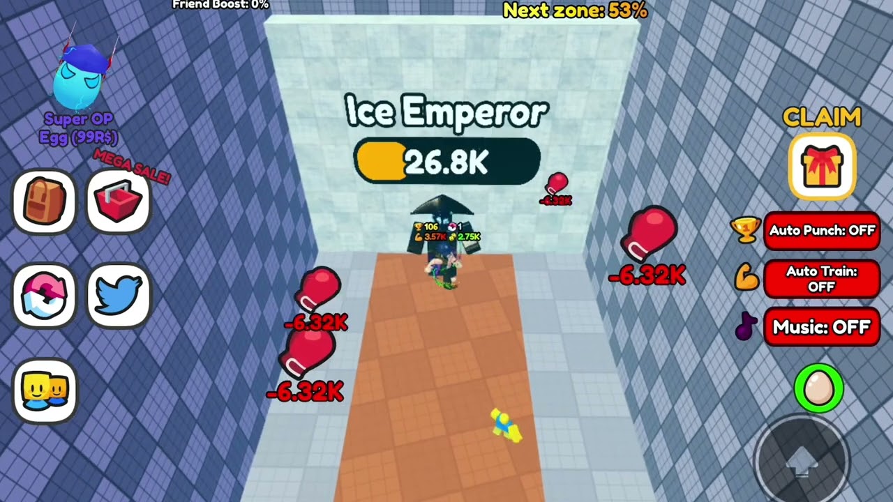 Roblox punch monster simulator all main world bosses
