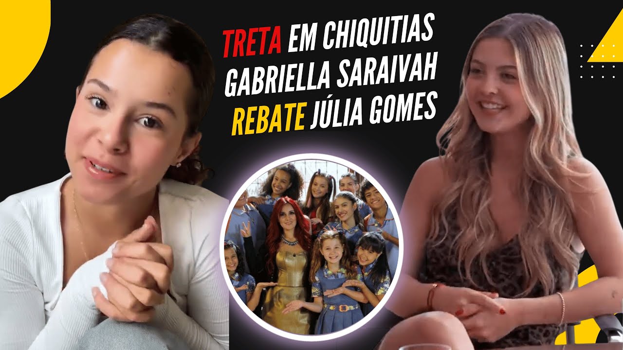 Treta de ex-Chiquititas: Gabriella Saraivah rebate Júlia Gomes e expõe fala polêmica: ‘pobre’