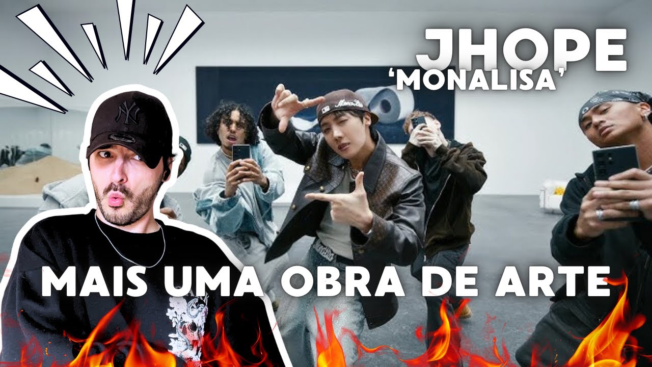 JHOPE - 'MONA LISA' M/V || LITERALMENTE UMA OBRA DE ARTE 😱 || KPOP REACT BTS