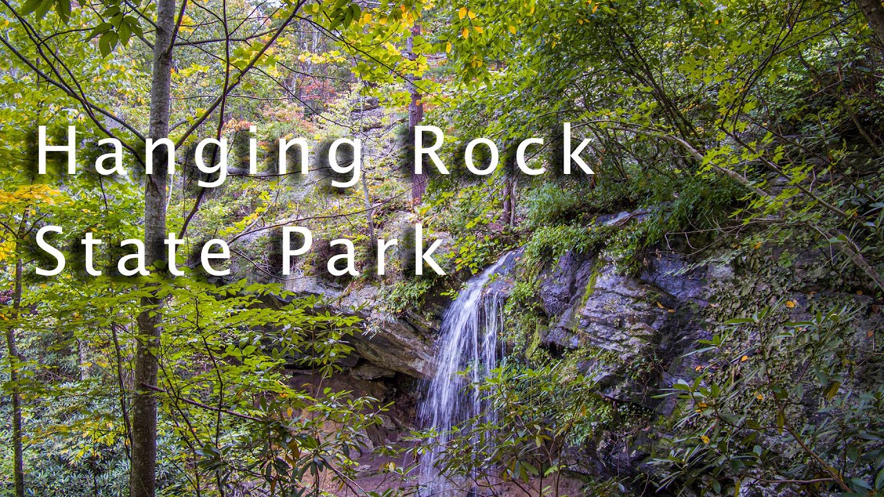 Hiking in Hanging Rock State Park - NC