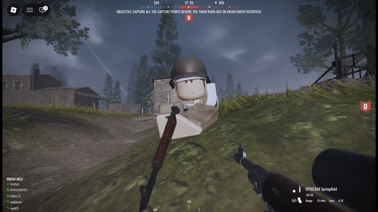 Roblox warfronts ww2 sniper gameplay 50 Roblox 2026 02 06 13 19 29