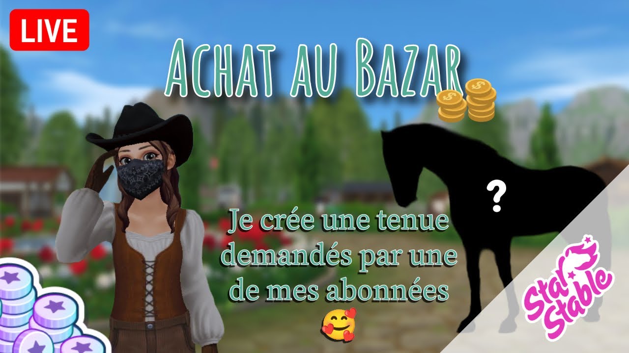maj BAZAR découverte ! { Star Stable