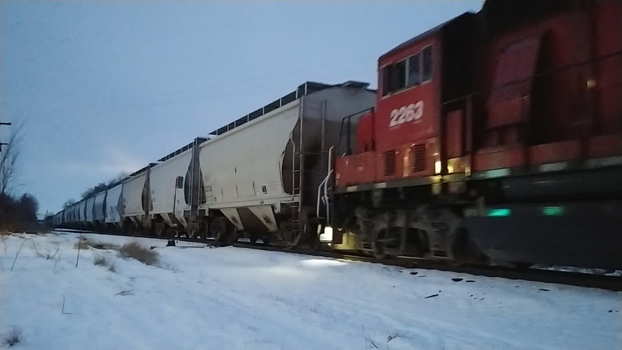 Late evening CP T08 Passing Peterborough on Havelock sub
