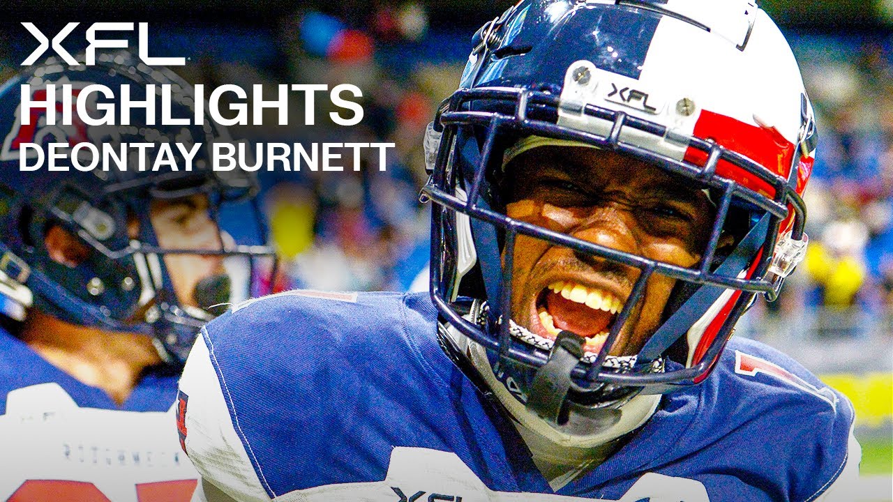 Deontay Burnett - XFL Highlights