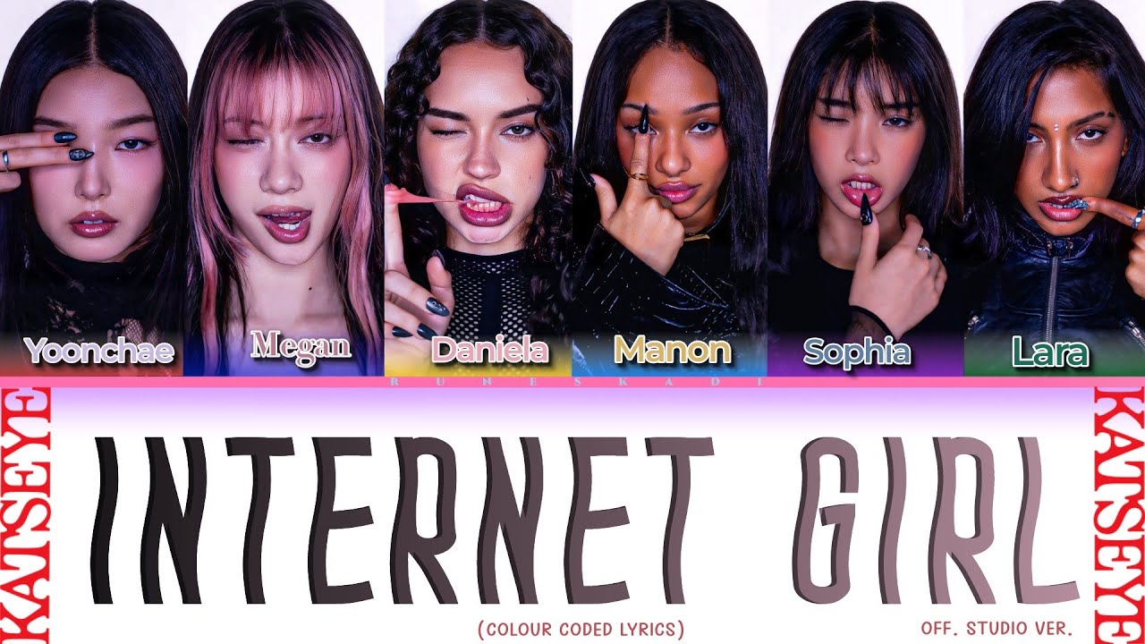 Internet Girl - KATSEYE (캣츠아이) | Color Coded Lyrical Video