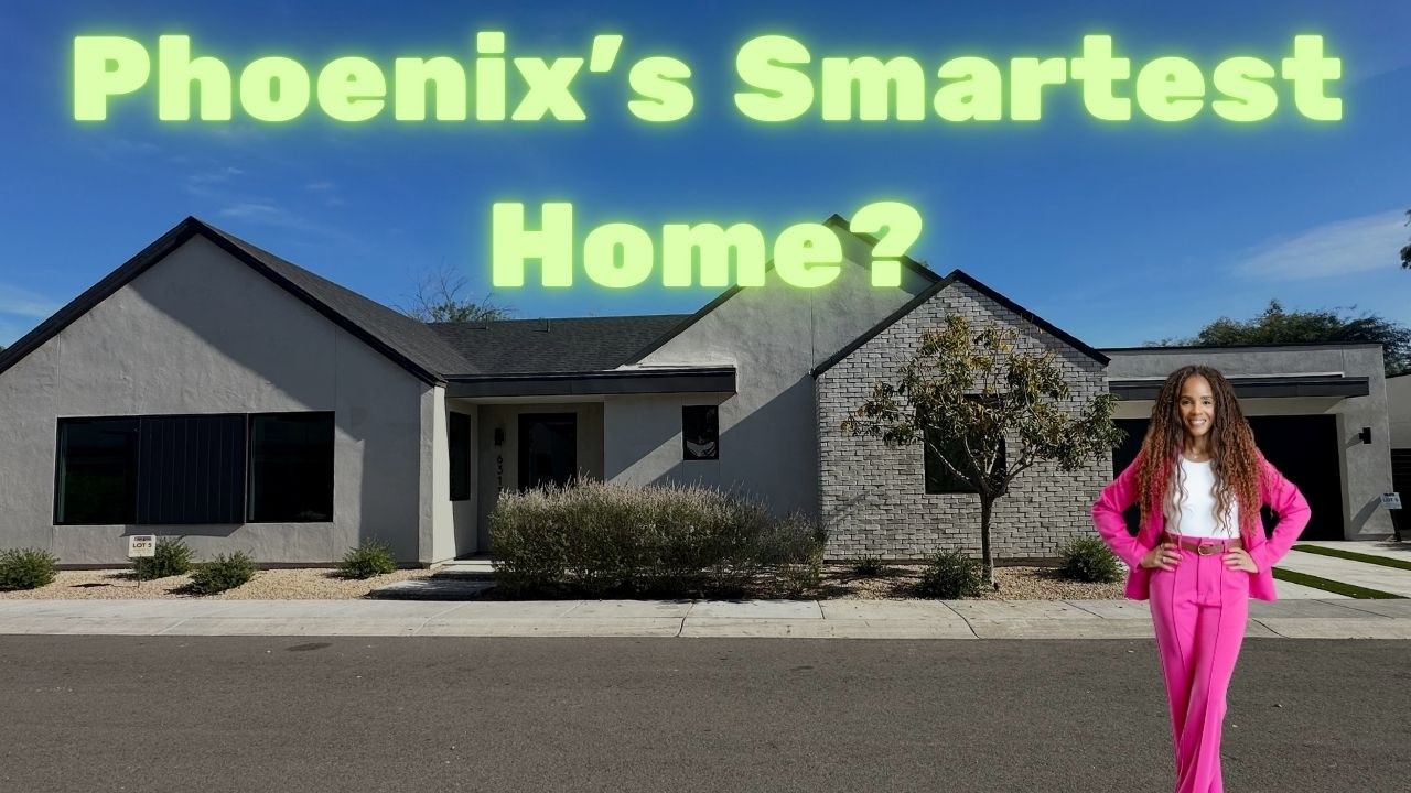 This Phoenix AZ Smart Luxury Home Is 50% More Energy Efficient | House Tour