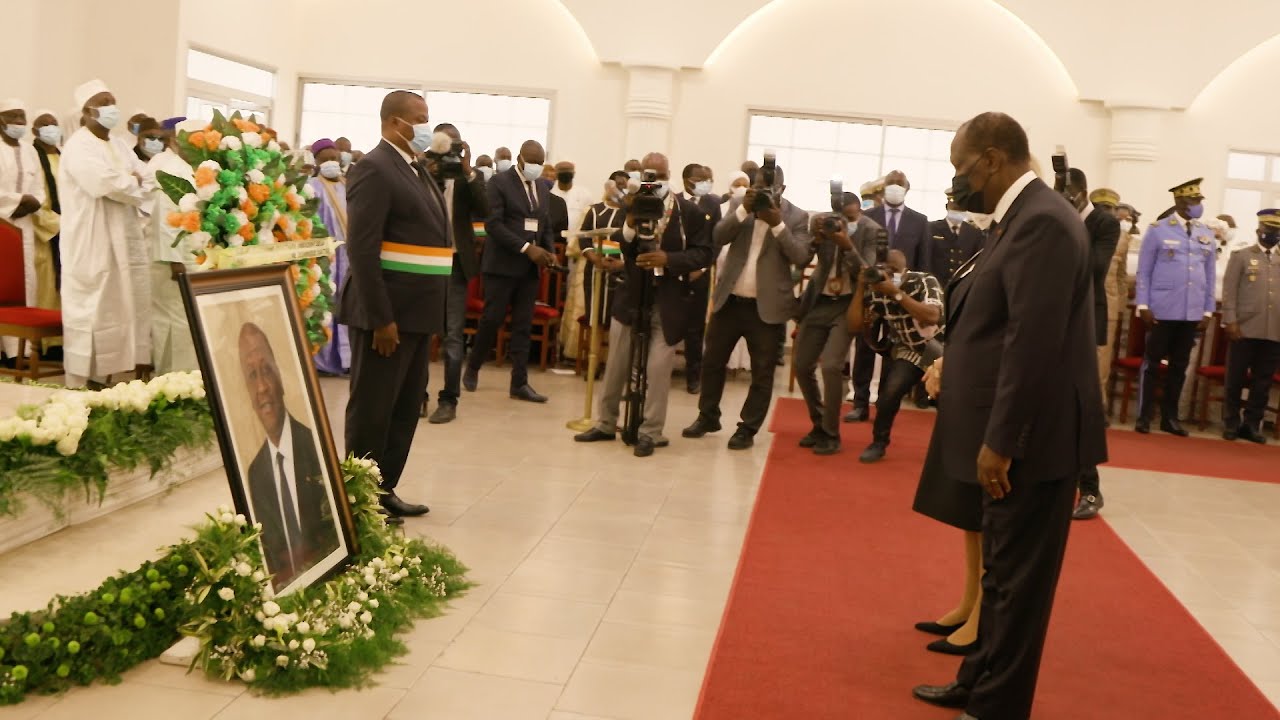 Levée du Corps du Premier Ministre, Ministre de la Defense, Hamed BAKAYOKO