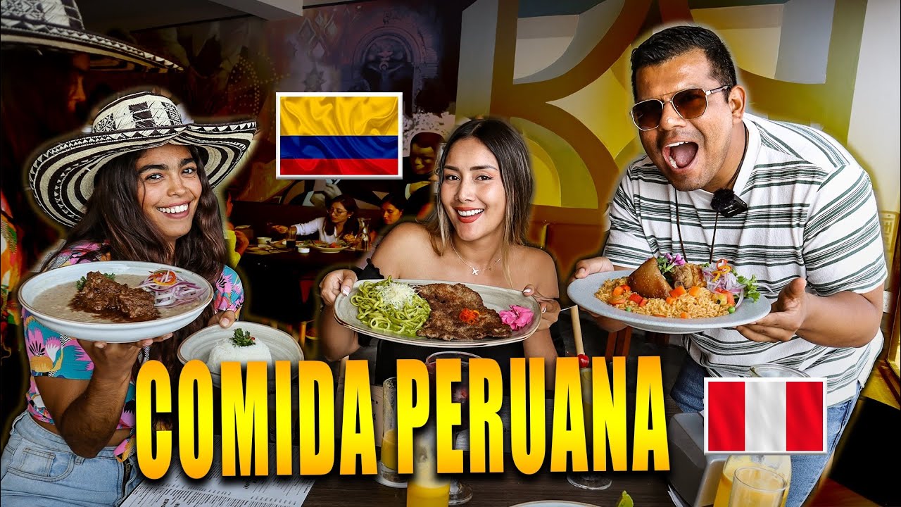 😱🇨🇴Colombiana Reacciona a la Comida Criolla del PERÚ 🤔🇵🇪