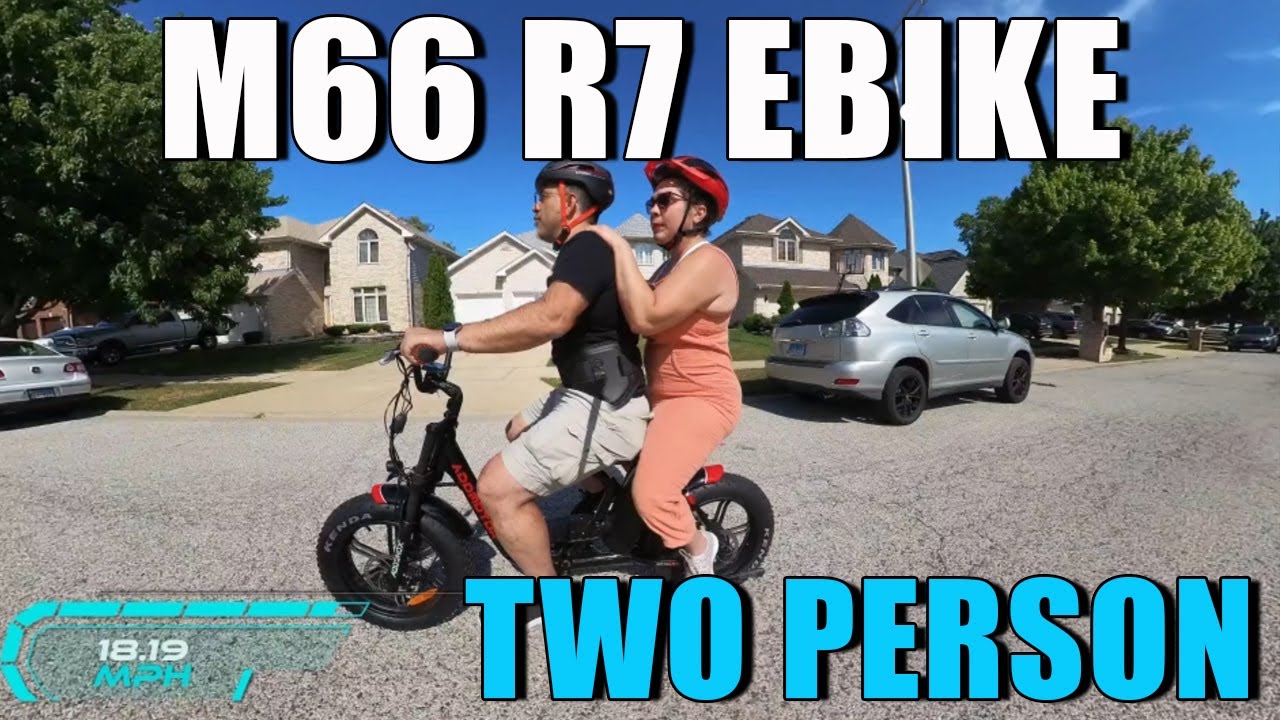 Электровелосипед-круизер ADDMOTOR M66 R7 — море удовольствия!