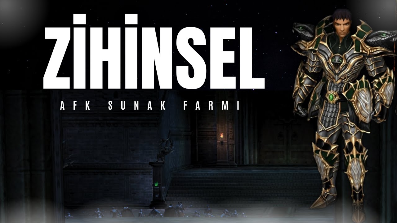 ZİHİNSEL SUNAK FARMI | SUNAK İTEM TANITIMI | AFK SUNAK FARMI Metin2 LUSİFER
