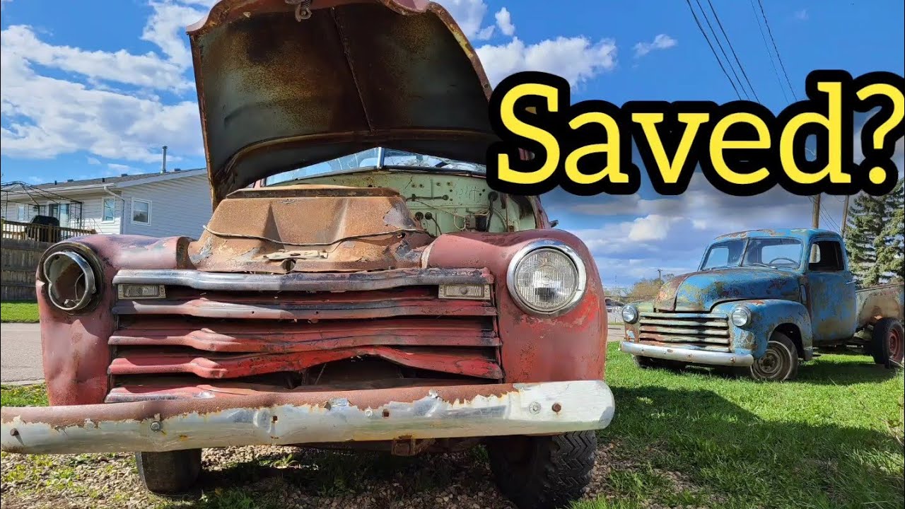 Классические заброшенные грузовики Chevrolet спасены от утилизации!