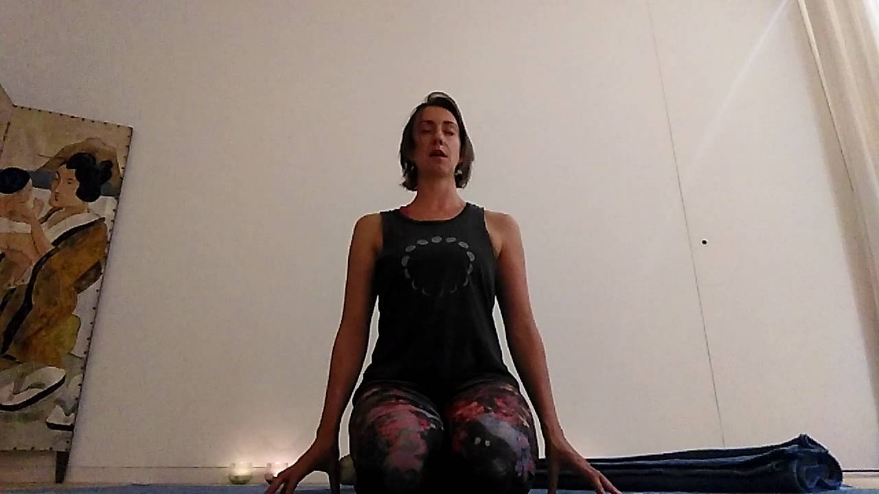 Grounding practice, yoga and breath awareness