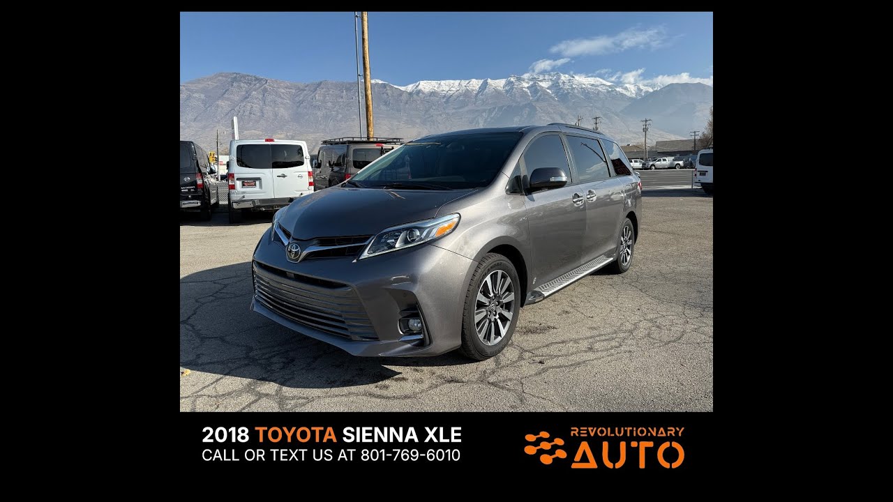 2018 Toyota Sienna XLE Premium. Walk around/Review 