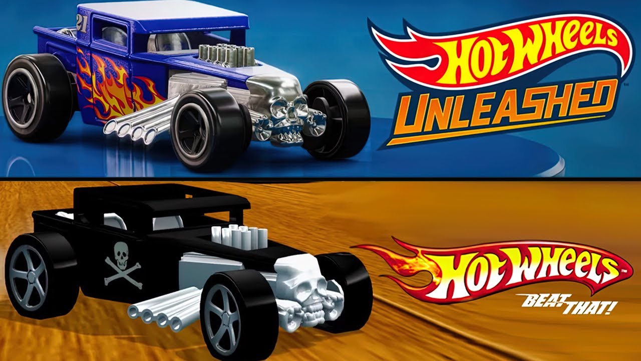 Evolution of BONE SHAKER CAR from HOTWHEELS Games