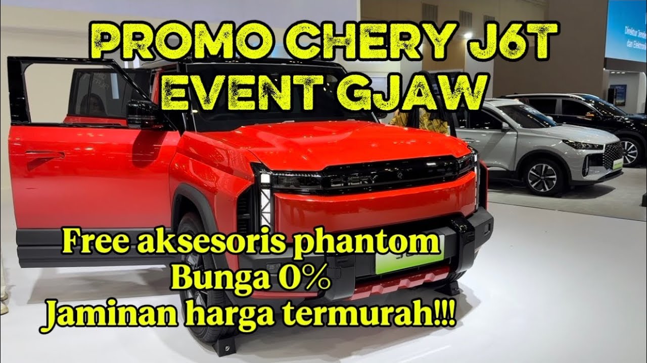 DASYAT CHERY J6T HARGA HANYA 585,5jt!!! PROMO KUSUS EVENT GJAW!!!!!