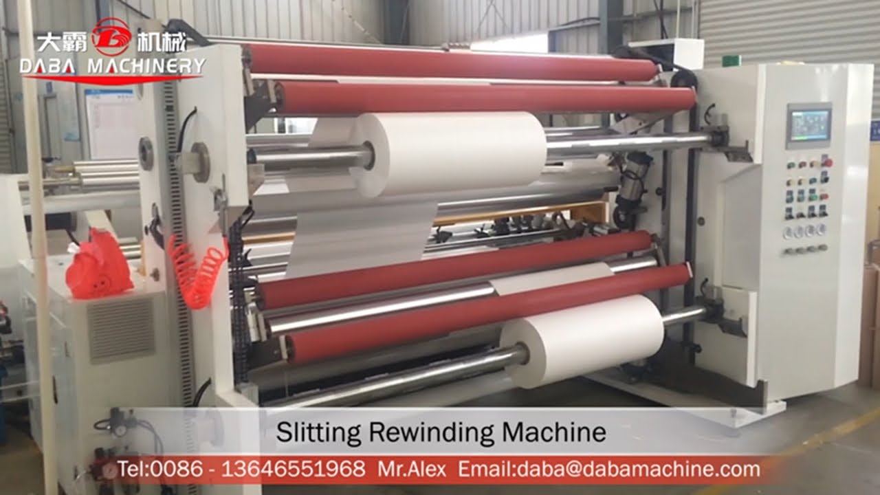 Slitting Rewinding Machine Surface Drum Type