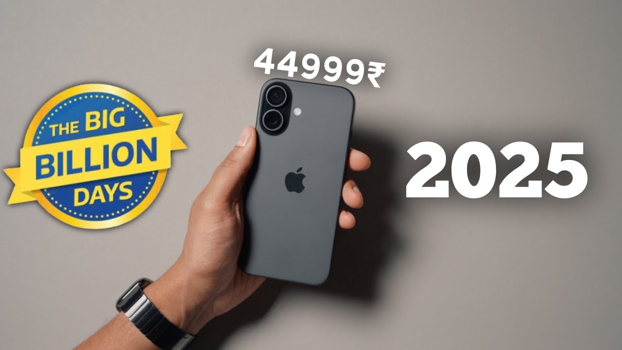iPhone 16 Big Billion Days Price 🔥  iPhone 16 BBD Sale Price 2025 | iPhone 16 BBD Sale 2025