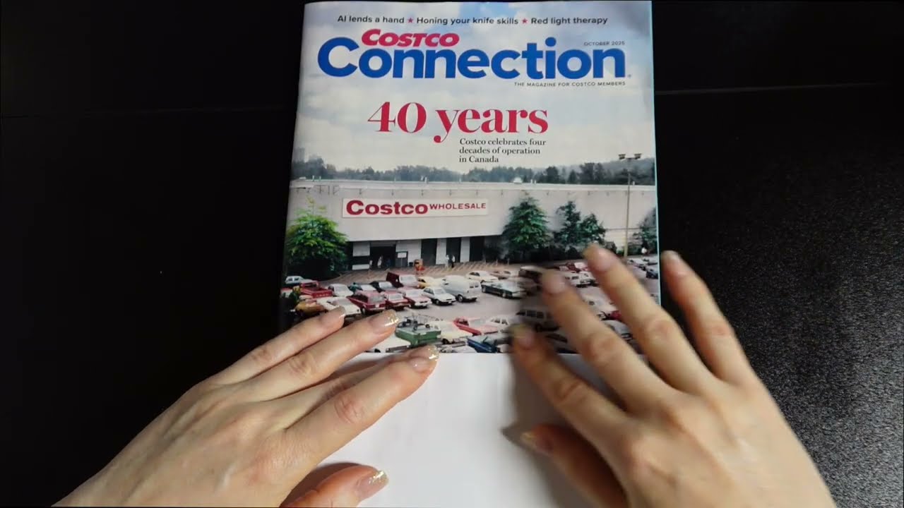 ASMR Monthly Costco October 2025 Catalog 🛒 Soft Spoken Reading (+Personal Stories!)