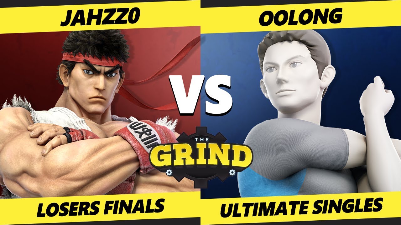 The Grind 308 LOSERS FINALS - Jahzz0 (Kazuya, Ryu) Vs Oolong (Wii Fit Trainer) Smash Ultimate - SSBU