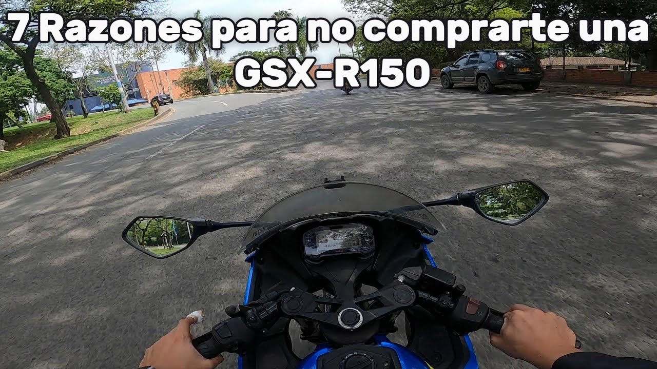 7 Razones para NO comprarte la suzuki GSX-R150 en 2024