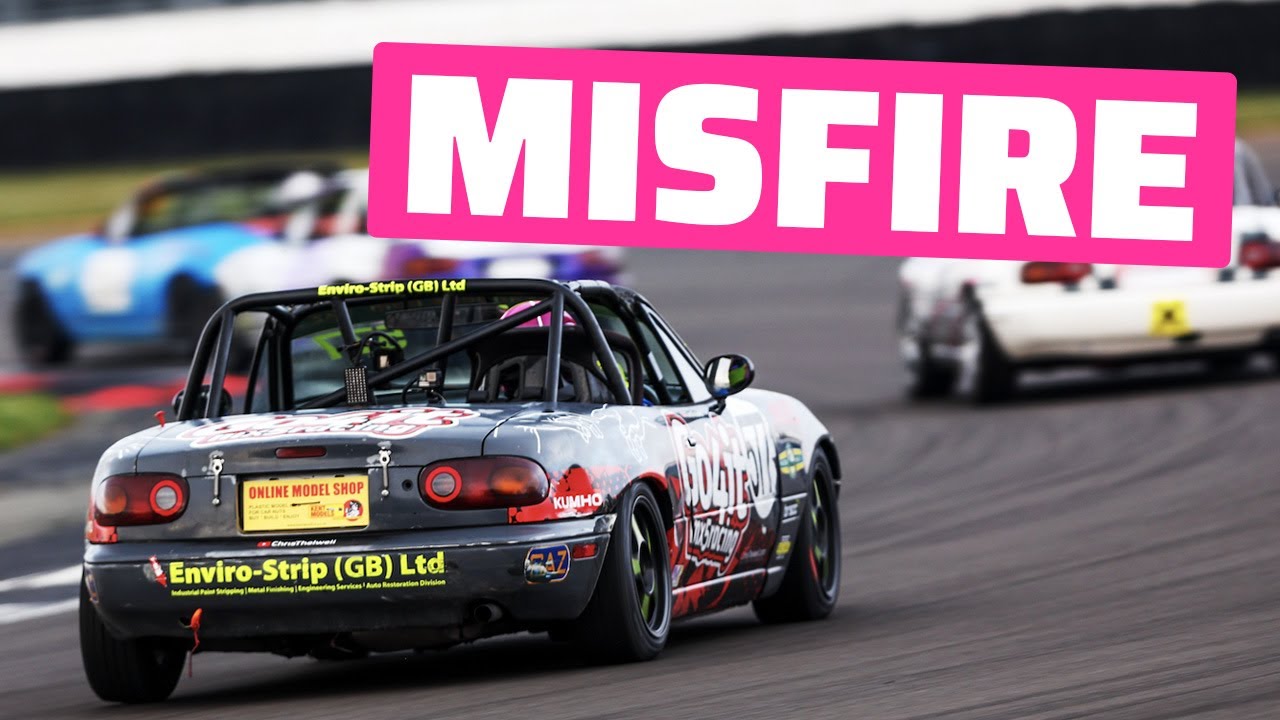 Misfire ruins race #silverstone #mx5 #brscc