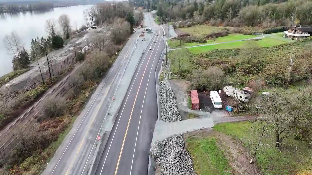 HWY #7 WB 251123 Drone