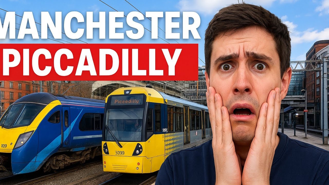 Manchester Piccadilly Metrolink Tram Station Tour | UK Transport Guide