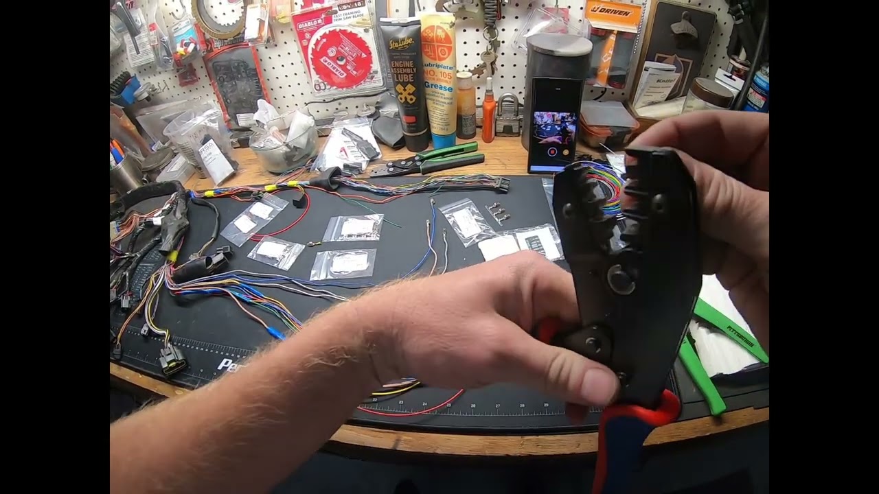 How to crimp wire terminals and find crimping tool.