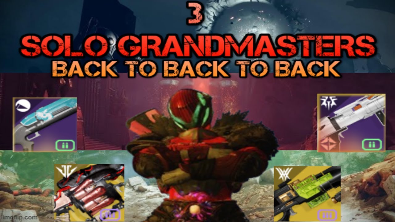 TRIPLE SOLO GRANDMASTER BACK TO BACK TO BACK : (ACT 3 GMS) - Titan