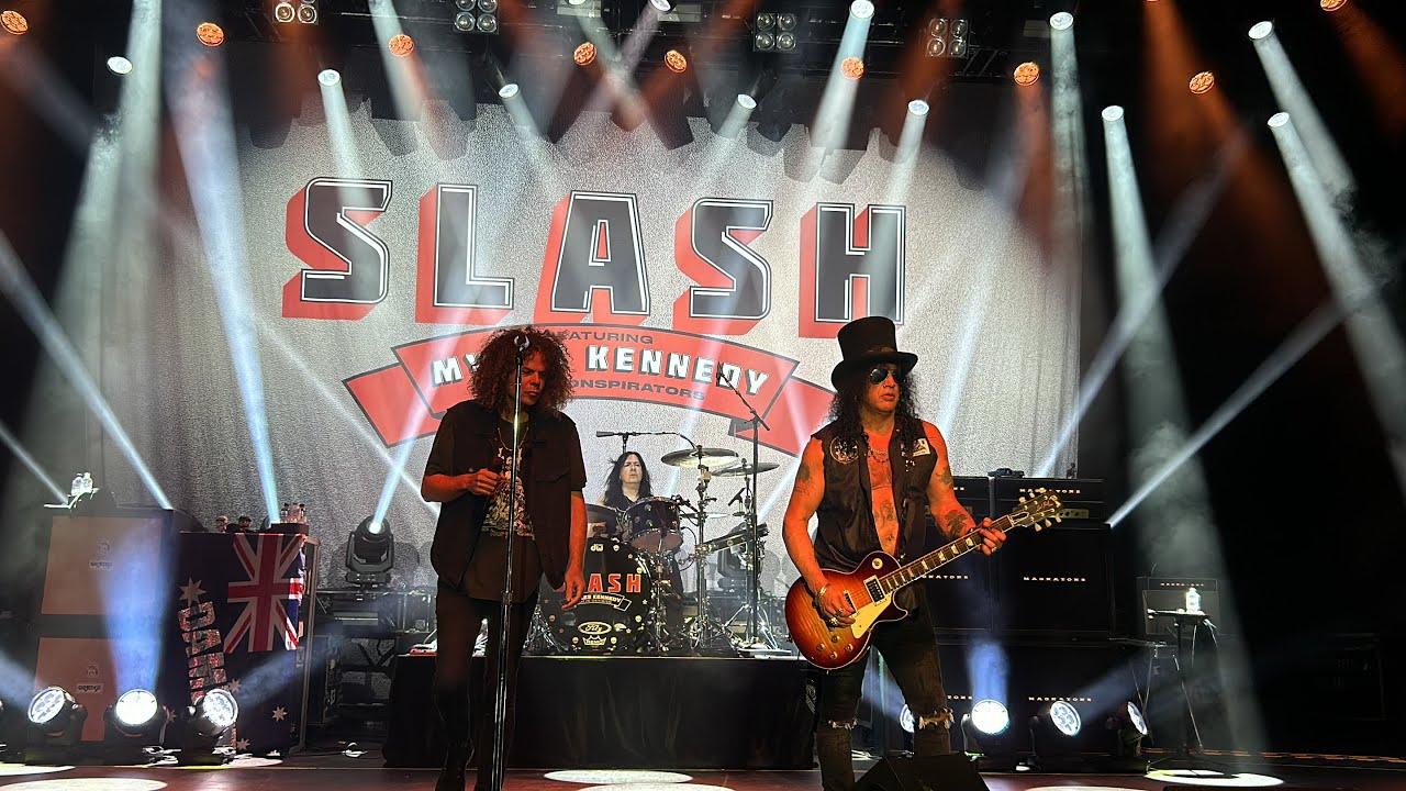 slash - by the sword (live brisbane) with andrew stockdale