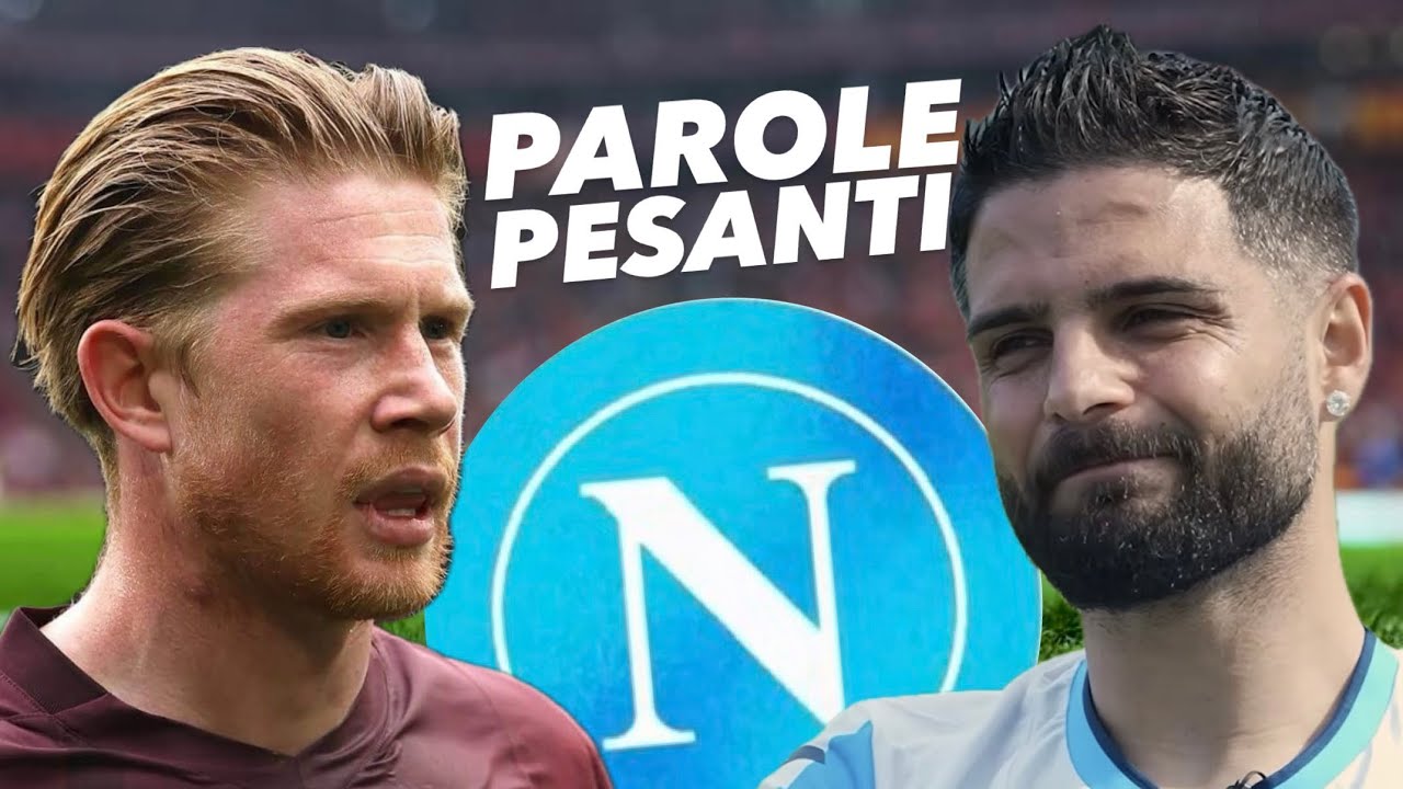 Le dichiarazioni di De Bruyne che chiarisce su Lukaku e Insigne..