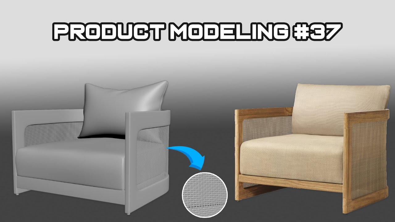 Как создать этот красивый стул в 3ds Max!