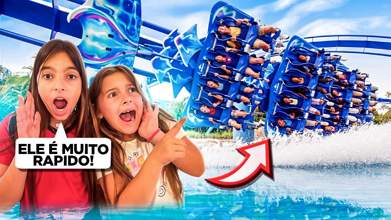 24 HORAS COM A GENTE NO PARQUE SEAWORLD *Dia Radical
