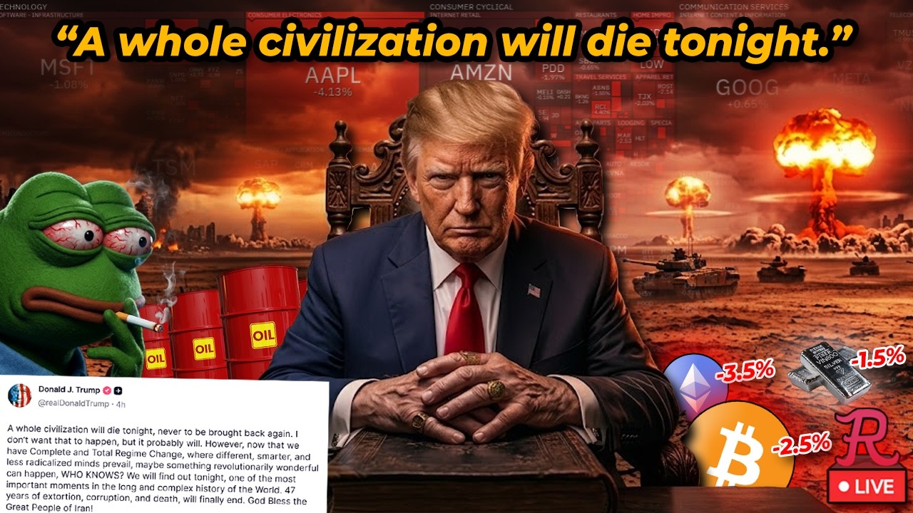 STOCK MARKET LIVE : TRUMP CEASEFIRE STREAM!