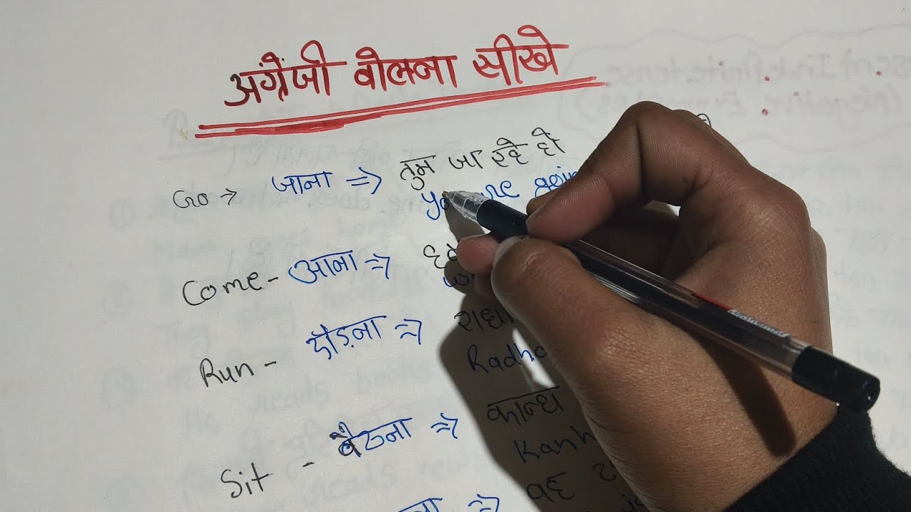 Basic se English bolna sikhen 😱 word meaning ke sath sath English translation bhi #english 