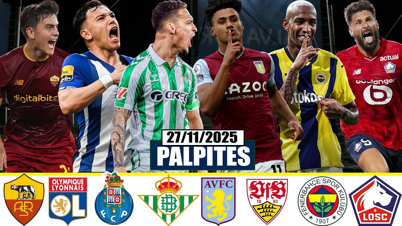 🌎🔥PALPITES DE FUTEBOL HOJE  QUINTA FEIRA DE LIGA EUROPA E BRASILEIR&Atilde;O + BILHETE PRONTO🔥🌎