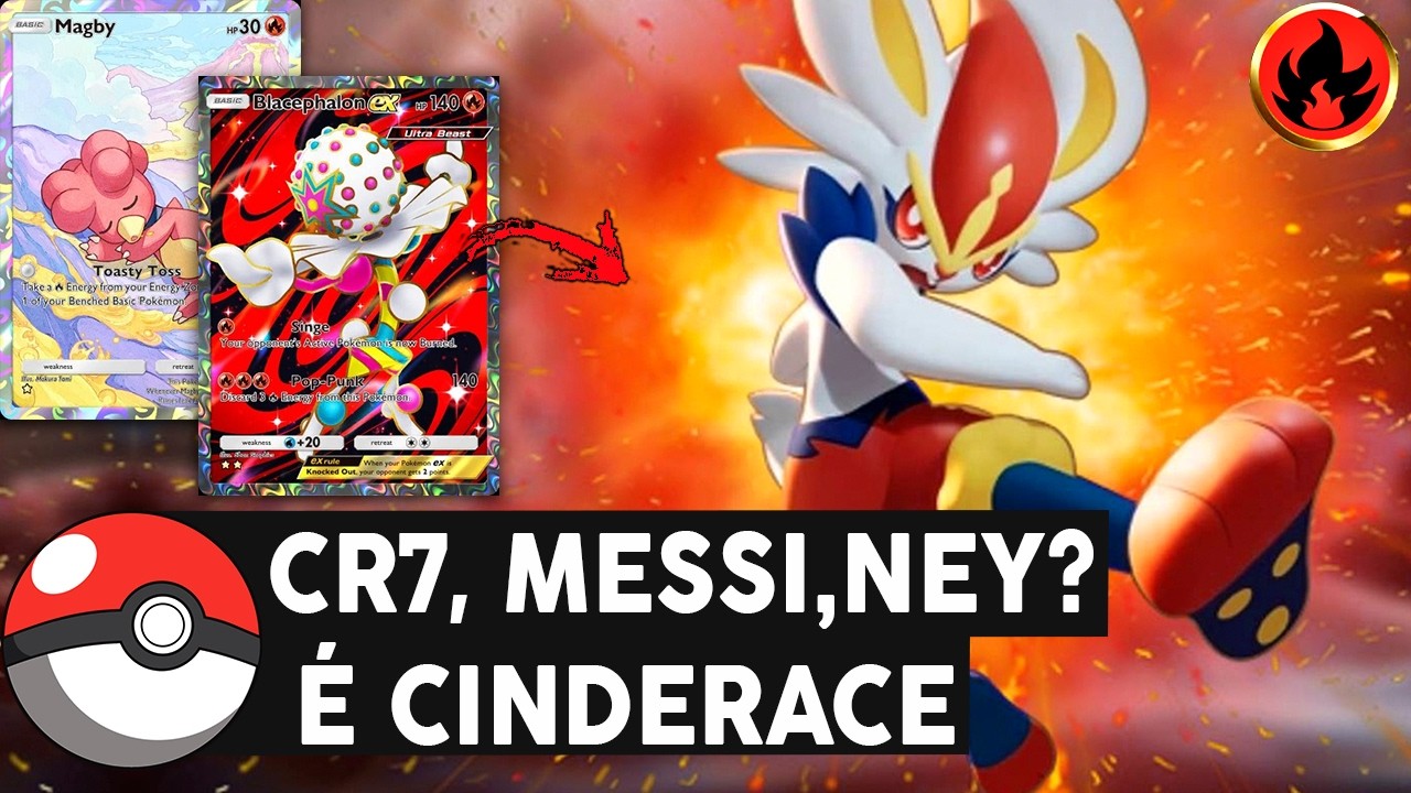 TIME DO CINDERACE TÁ IMPLACÁVEL! ENERGIZAÇÃO ROUBADA TODO TURNO | POKEMON TCG POCKET