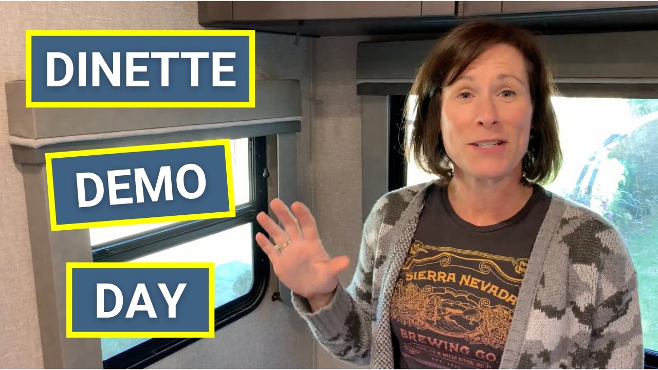 RV Dinette Demo Day