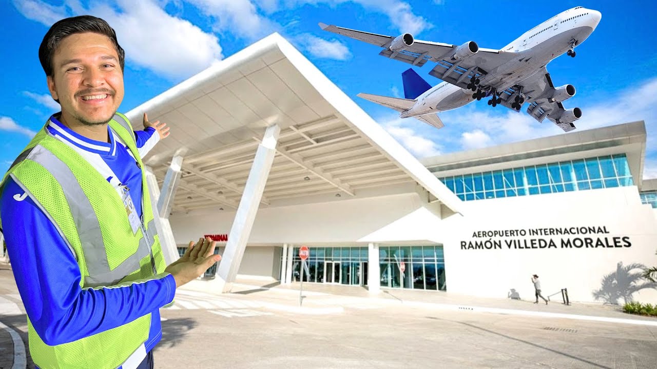 Así es El Nuevo Aeropuerto de Honduras en San Pedro Sula!