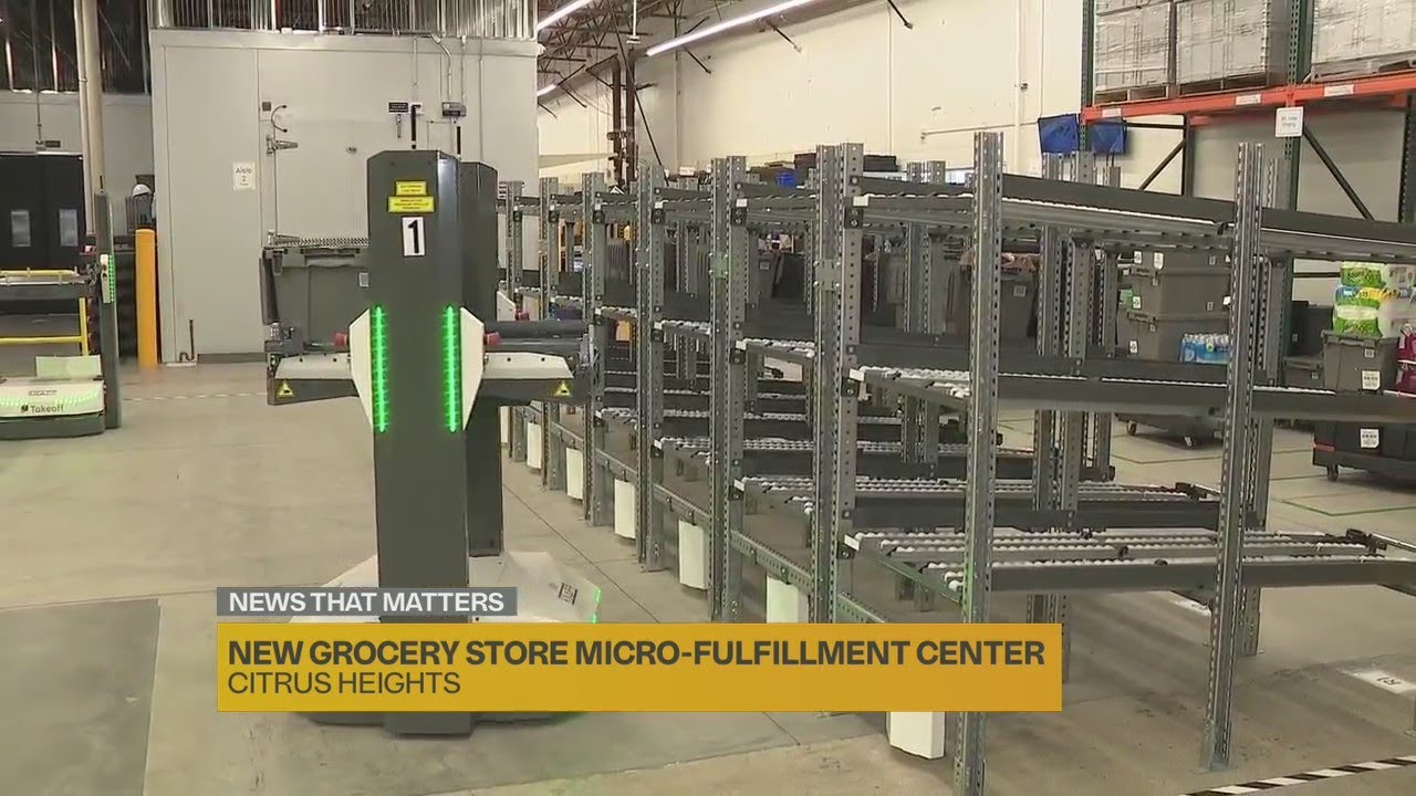 Safeway micro-fulfillment center