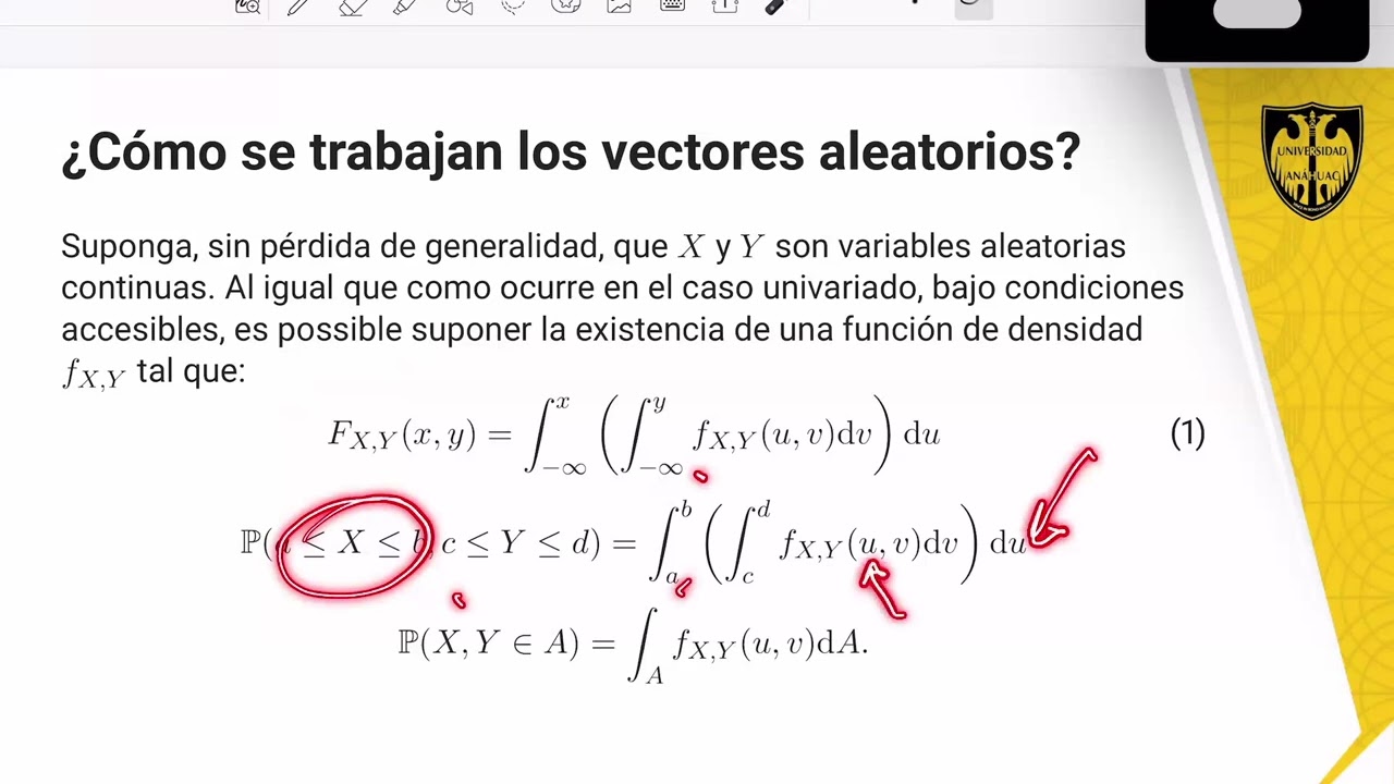 Vectores aleatorios. Definición.