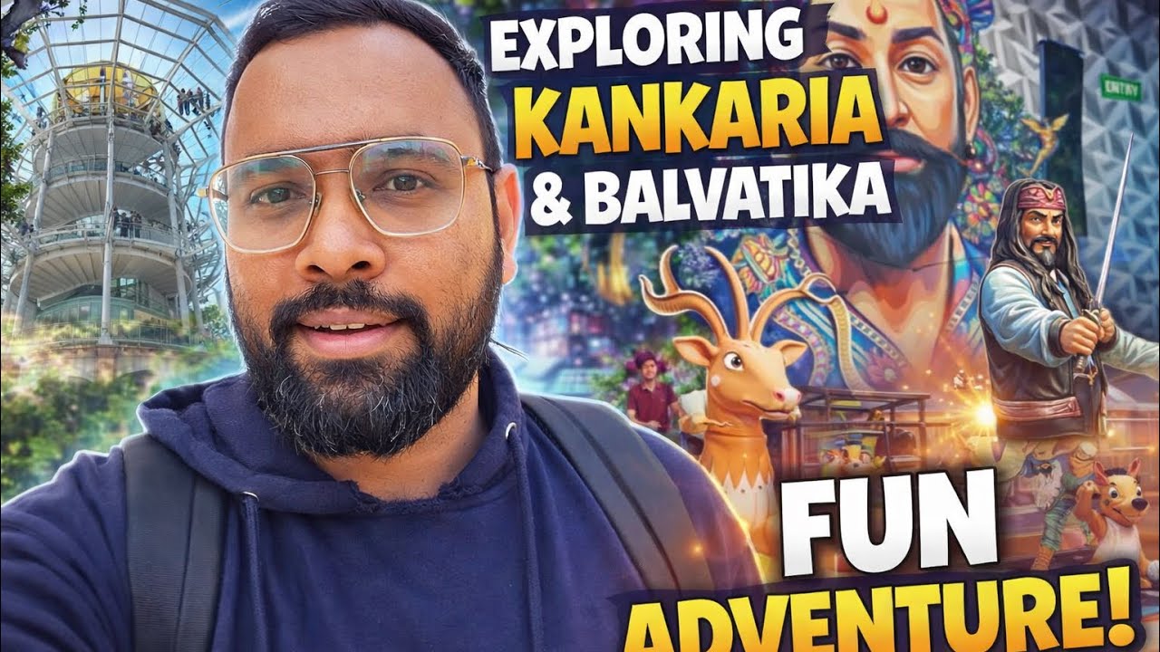 I Visited Kankaria Balvatika  During Christmas Carnival  | Ahmedabad Vlog Part 2