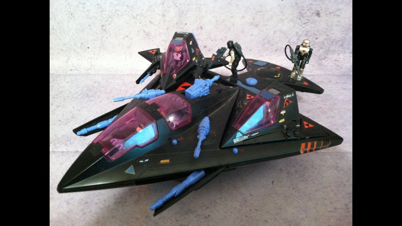 Coleco 1986 Starcom Shadowbat and Shadow Parasite Toy Review