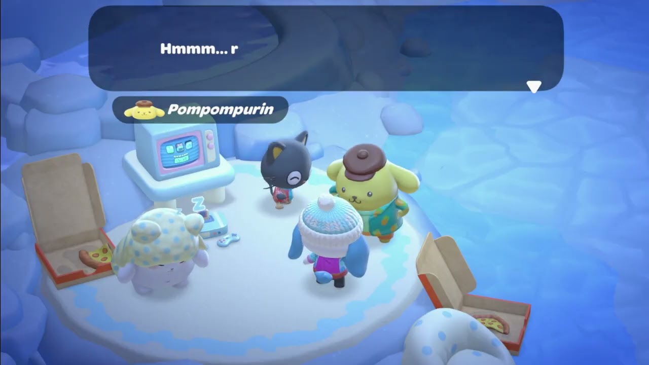 Ice Breaker video game - Hello Kitty Island Adventure